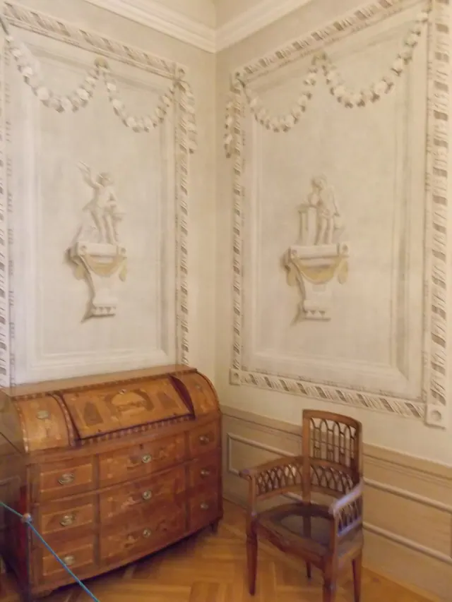 Hungarian Early Classicism, end of the 18th century (Room 19) in the Baroque Rudnyánszky mansion built by Andreas Mayerhoffer. - Budapest District XXII., Hungary. Cultural criticism guide: object, context, interpretation, and stakes