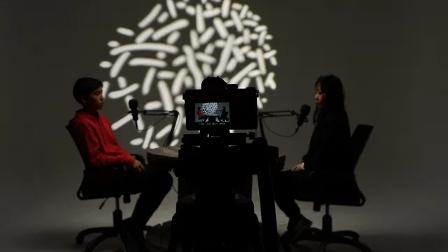 interview, shooting, camera, studio, dialog, talk, interview, interview, interview, interview, interview. Interview and profile problems: leading questions, composite scenes and quote drift