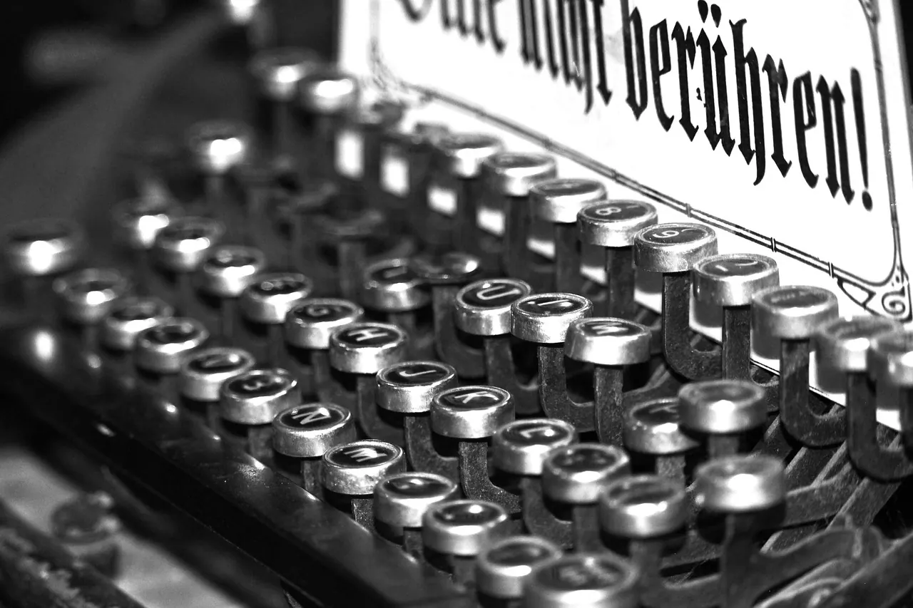 old typewriter, typewriter, retro, write, antique, machine, keyboard, nostalgia, office, keys, letters, desk, old, writer, journalist, paper, story, historical, library, document. Revising a family story while protecting a private person: a case