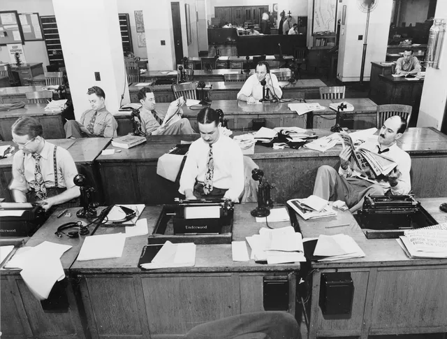 new york times journal, press room, journalist, information, actuality, communication, archive, archives, newsroom, business, journalists and men, stories, writer, rewrite writing history, historical, work, professional, report, old photo, old typewriter, typist, man suit tie, vintage, retro, old phone, old, journalist, journalist, journalist, journalist, newsroom, newsroom, newsroom, newsroom, newsroom, writer, report, old photo, old phone. Verifying a disputed historical anecdote for an essay: a worked case